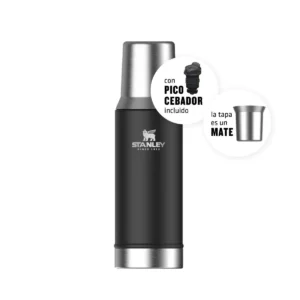 TERMO MATE SYSTEM 800 ML NEGRO - STANLEY