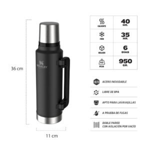STANLEY CLASICO XL 1,4 LTS NEGRO