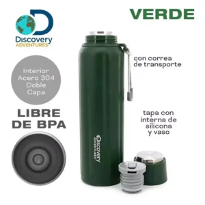 TERMO DISCOVERY C/CORREA 750ML VERDE