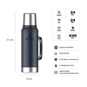 STANLEY CLASICO 950 ML NIGHTFALL AZUL
