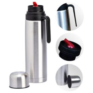 TERMO MEDIA MANIJA PLATEADO1 L